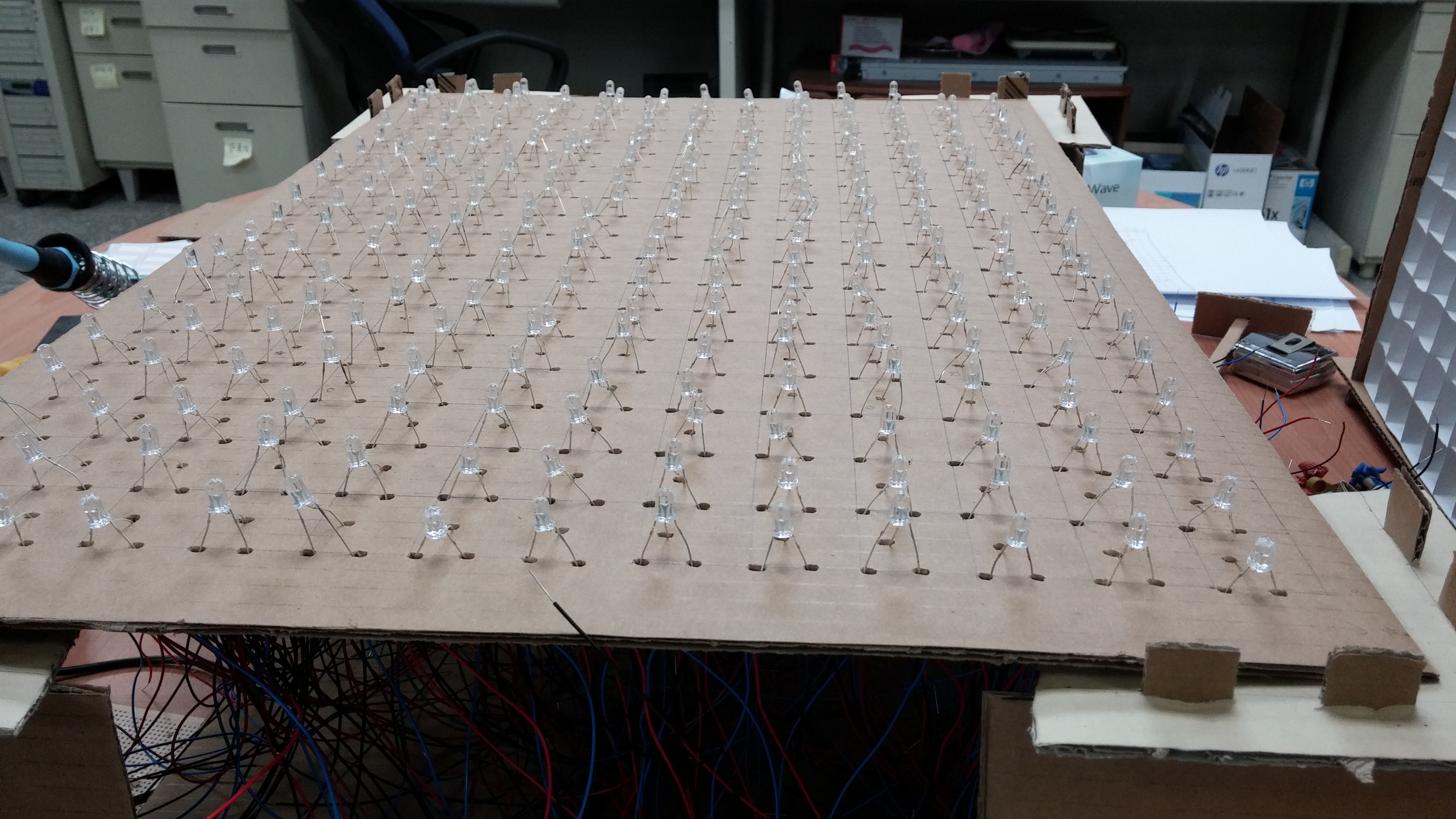 LEDs matrix (front 2)